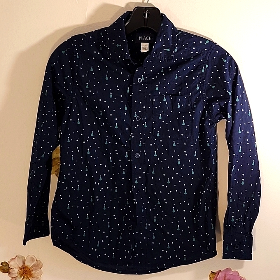 Place Girls Sz 7/8 Christmas Shirt